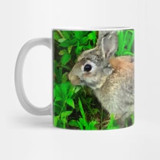 The Rabbit in the Grass! Mug